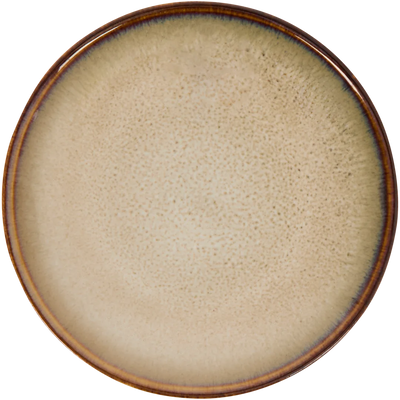 Farfurie Mirage Emailată Manual - Diametru 10 cm, Culori Naturale - Cadoul Perfect!