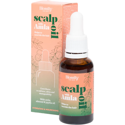 Ulei de Păr Hrănitor Blossity cu Amla și Jojoba - Pentru un Păr Sănătos și Strălucitor, 30ml