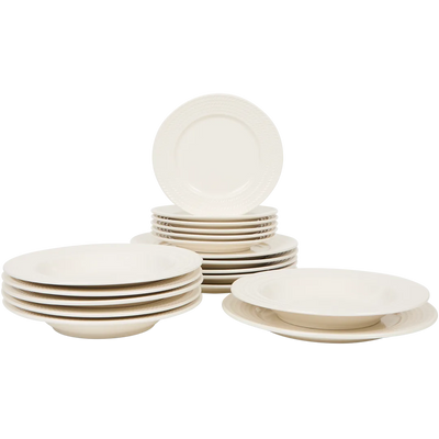 Set de Servire Premium 18 Piese - Eleganță și Funcționalitate pentru Masa Ta