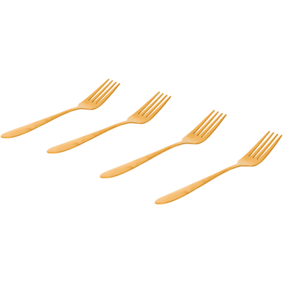 Furculițe Aurii Premium - Set de 4 Bucăți