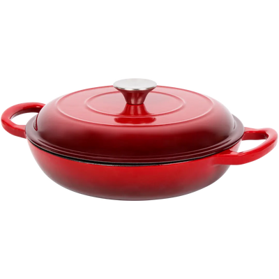 Oală Emailată din Fontă - 26cm - Preparate Delicioase la Cuptor!