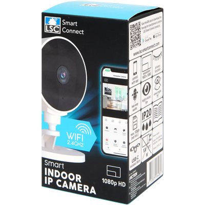 Cameră IP Inteligentă LSC Smart Connect Full HD pentru Interior - Securitate și Monitorizare Ușoară