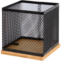 Suport din metal pentru pixuri 10x10x10 cm