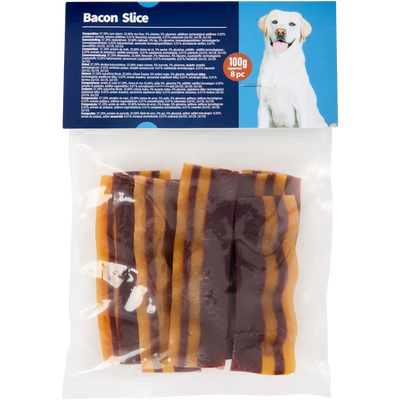 Fâșii de Bacon Afumat - Gust Autentic Românesc (8 Bucăți)