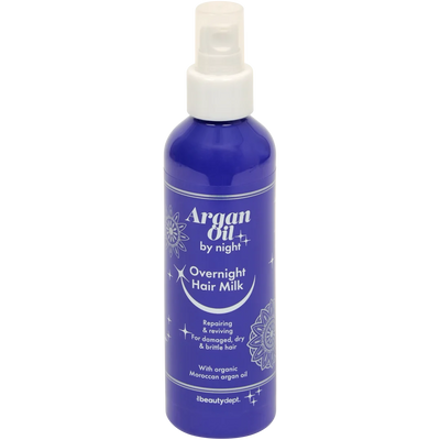 Lapte de Păr The Beauty Dept. cu Ulei de Argan - Reparare Intensă și Hidratare Peste Noapte