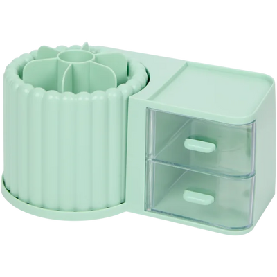 Organizator De Birou Rotativ - Soluția Perfectă Pentru Un Spațiu De Lucru Eficient și Estetic