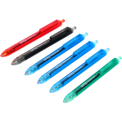 Pixuri cu Gel Office Essentials - Set de 6 Culori Vibrante pentru Birou și Școală