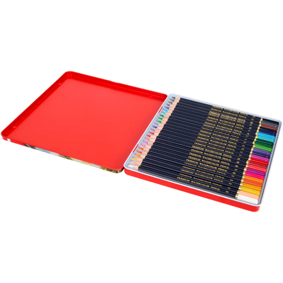 Creioane Acuarelă Profesionale Van Bleiswijck - Set 24 Culori Vibrante pentru Artiști