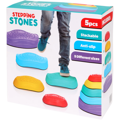 Pietre de jucărie pentru stivuit 5 buc.