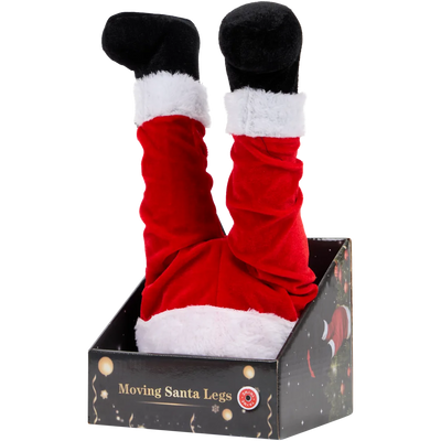 Picioare decorative mobile de Crăciun - Adaugă magia sărbătorilor! 17x16x35 cm | Diverse variante