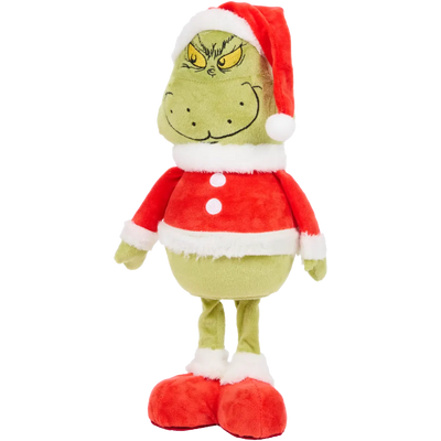 Figurina Grinch - Decoratiune de Craciun Moale si Captivanta Aprox. 55 cm