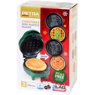 Aparat de Vafe Mini Petra - Savureaza Vafe Delicioase Acasa! 500 wati