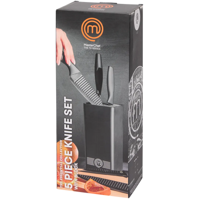 Set Profesionist de Cuțite MasterChef - Calitate și Eleganță în Bucătăria Ta