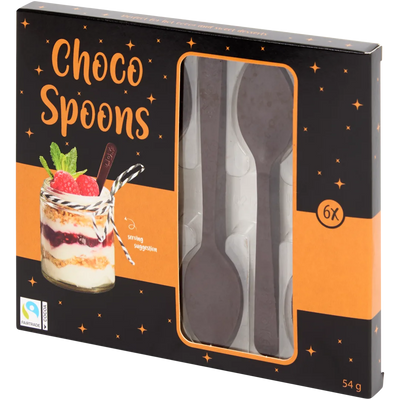 Lingurițe Delicioase de Ciocolată cu Lapte - Fairtrade