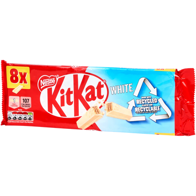 KitKat White - Deliciu Crocant cu Ciocolată Albă