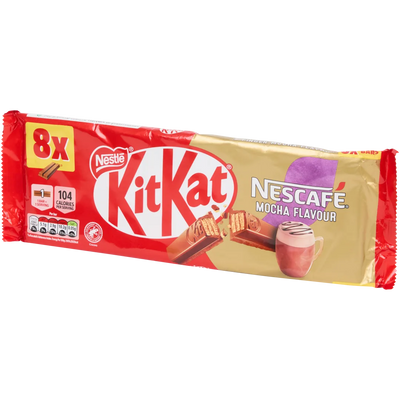 KitKat Nescafé Mokka - Experiența Cafelei Într-un Pachet de 8