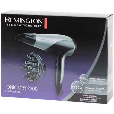 Uscător de Păr Profesional Remington Ionic Dry - Strălucire și Viteză!