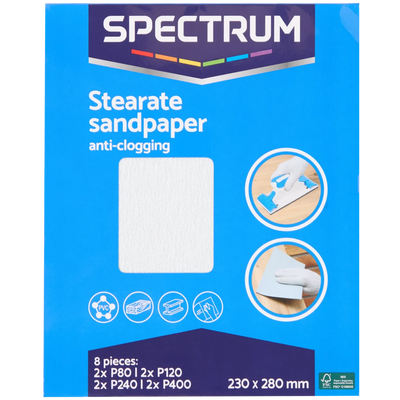 Șmirghel Profesional Spectrum - Set Complet pentru Finisări Impecabile