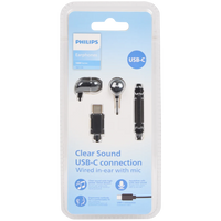 Căști In-Ear Philips cu Conexiune USB-C - Sunet Clar și Confort Ergonomic