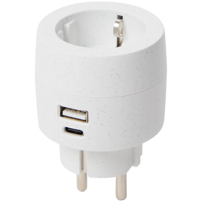 Prelungitor Pro-max cu 2 Porturi USB-A și USB-C - Soluția Perfectă pentru Încărcare Rapidă (3680W)