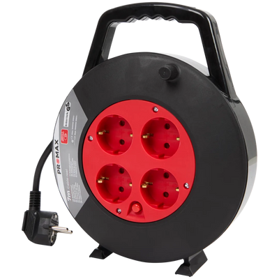 Tambur de Cablu Pro-max cu 4 Prize - Soluția Ta pentru Electricitate la Șantier și Acasă