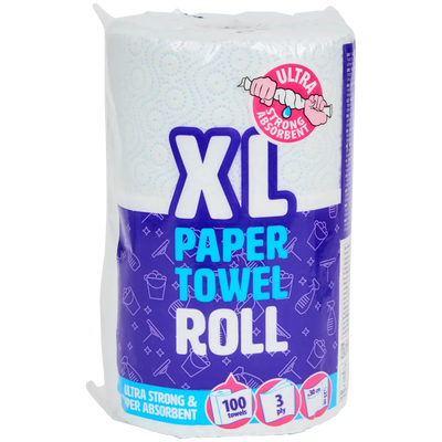 Prosoape de Hârtie XL - Absorbție Maximă și Durabilitate - Ideal pentru Bucătărie și Casă