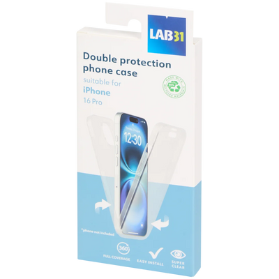 Husă de telefon Lab31 - Protecție Dublă și Stil pentru iPhone - Ecologică