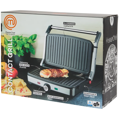 Grătar de Contact Profesional MasterChef - Gătit Rapid și Sănătos