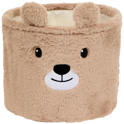 Coș de Depozitare Pufos pentru Copii - Soluția Perfectă de Organizare