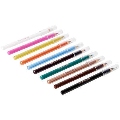 Set Profesional de Creioane de Machiaj Max & More - 10 Culori Vibrante, Formula Vegana
