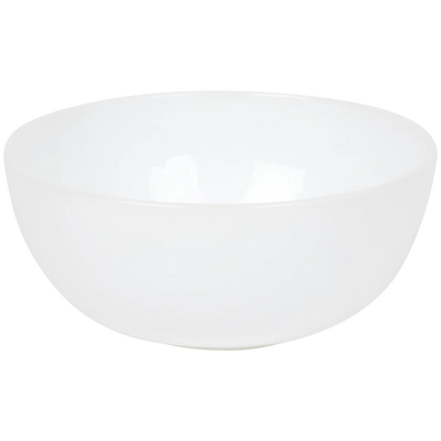 Bol Elegant din Sticlă Opal Alb - Adaugă Stil Mesei Tale