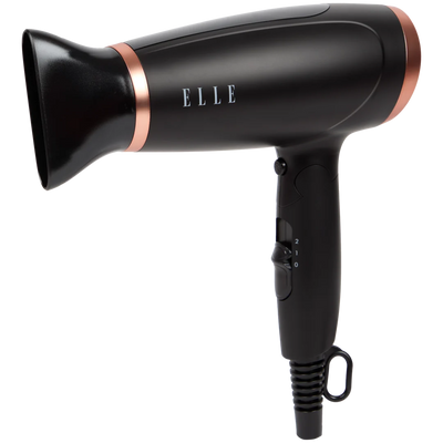 Uscător de Păr Profesional ELLE 2200W - Puternic, Pliabil și Elegant