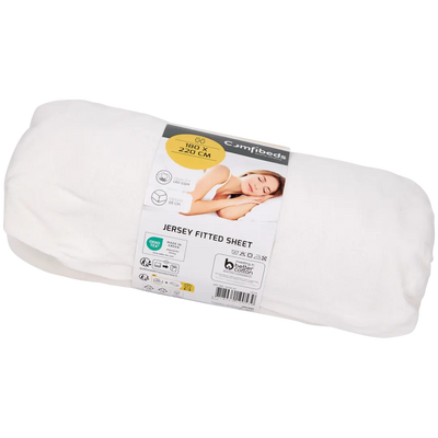 Cearșaf din Jerseu Super Confortabil Comfibeds - Extra Lung și Respirabil
