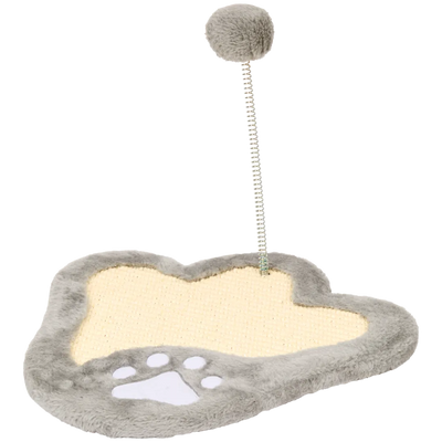 Covoraș de Zgâriat Premium pentru Pisici cu Jucărie - Protejează-ți Mobilierul!