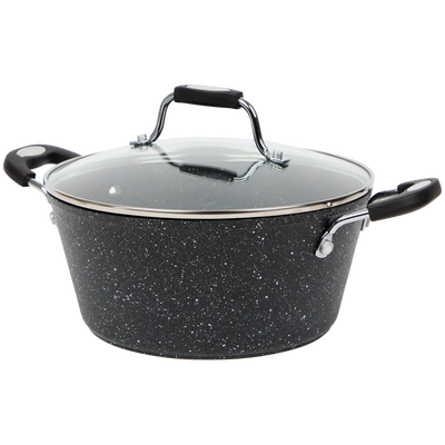 Oală Premium Blackstone Ø 24 cm - Excelență în Bucătărie, Compatibilă cu Inducție