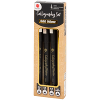 Set Profesional de Markere pentru Caligrafie DécoTime - Culori Vibrante, Vârfuri Multiple pentru Artă și Design