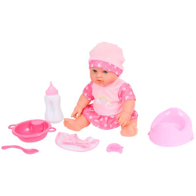 Păpușă care face pipi Dolly Star Baby Lola