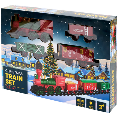 Trenuleț de Crăciun cu lumini si sunet 3+ ani