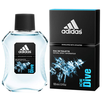 Apa de toaleta Adidas, Ice Dive, Dezvoltat cu sportivi, Barbati, 100 ml