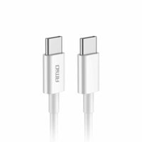 Cablu de date si incarcare USB Type-C la tip USB Type-C 60W 100cm FullLINK Amio Alb