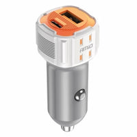 Incarcator rapid cu doua porturi USB-A si USB-C 20W 12V/24V Amio
