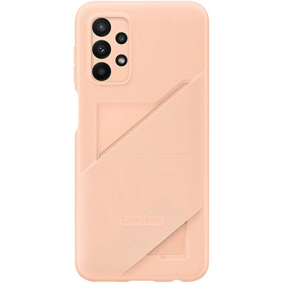 Husa de protectie Samsung Card Slot Cover pentru Samsung Galaxy A23 5G, Peach
