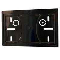 Suport numar inmatriculare moto 245x16cm 1buc - Negru