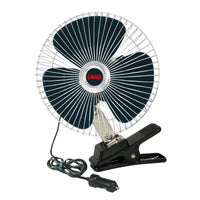 Ventilator oscilant Chrome - Fan Ø 8” din metal 24V
