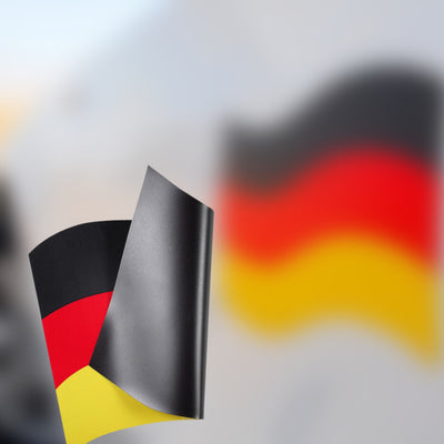 Magnet auto in cu steag germania, 15x21 cm